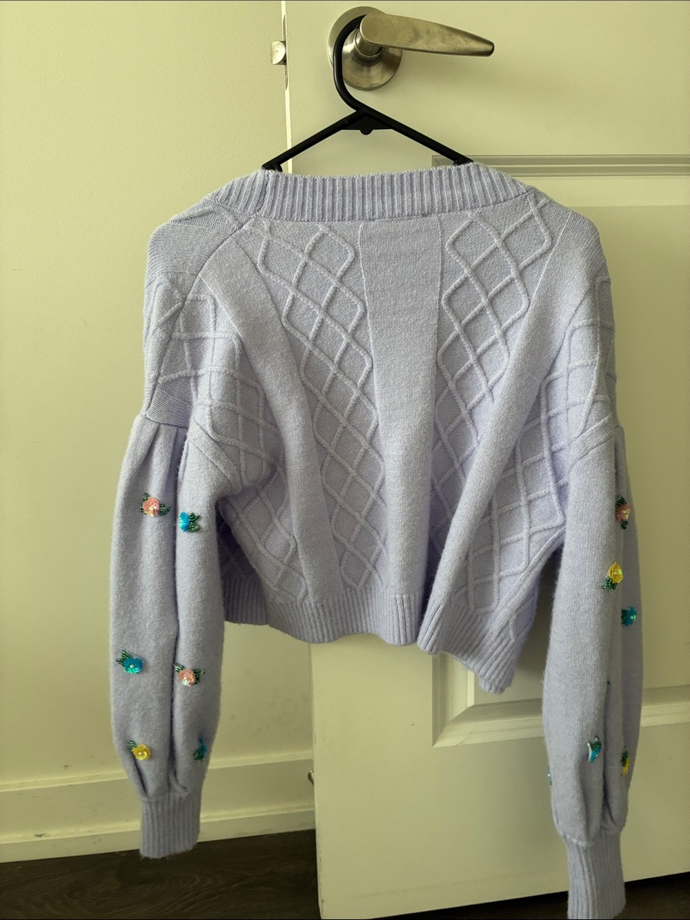 For love and lemons lavender cardigan - Picture 2 of 5